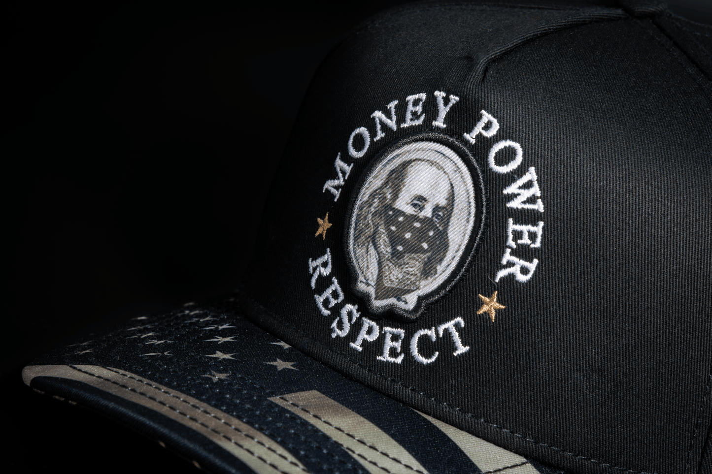 Gorra Curva MONEY POWER RESPECT