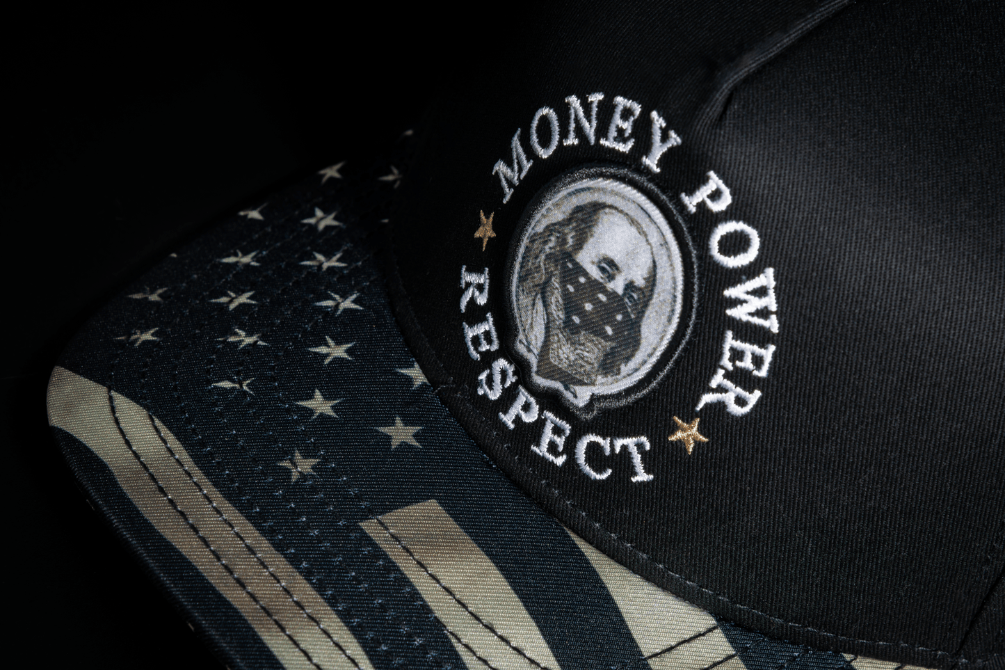 Gorra Curva MONEY POWER RESPECT